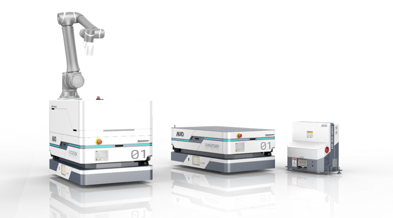 金世豪數位開發的自主式移動機器人（AMR250M），搭配全向輪並結合AI演算法、2D LiDAR、3D攝影機等技術，協助客戶實現產線全自動化